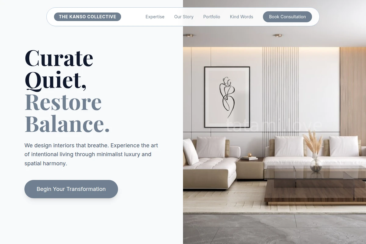 Tranquility Interior Design